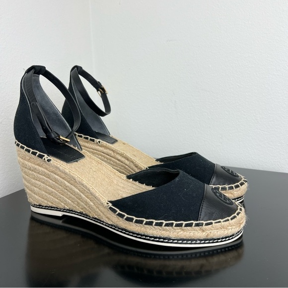 TORY BURCH Colorblock Wedge Espadrille